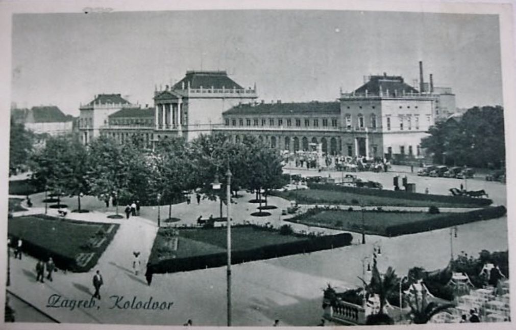 Trg Ante Starčevića 1946. godine